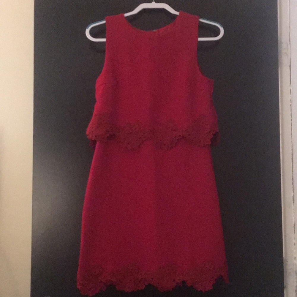 Red dress